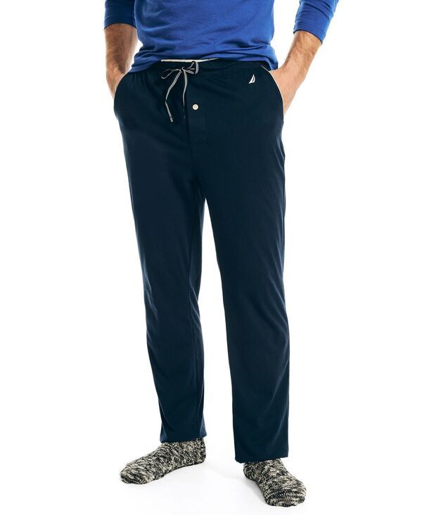 ナウティカ メンズ ボトムス カジュアルパンツ ニット Nautica Knit Pajama Pants Maritime Navy ネイビー