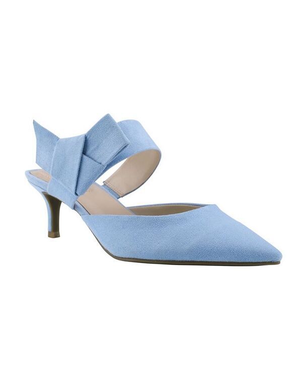 バンドリーノ レディース シューズ パンプス ヒール Bandolino Womens Millie Pointed Toe Heeled Mules Light Blue ブルー