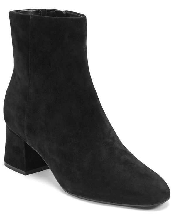 ロックポート レディース シューズ ブーツ・レインブーツ Rockport Womens Okaeli Zipper Booties Black Suede ブラック