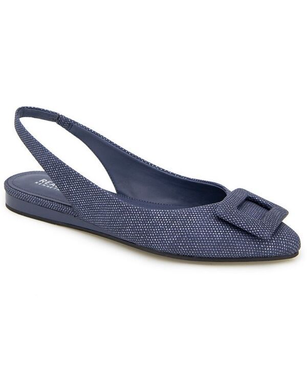 ケネスコール レディース シューズ パンプス Kenneth Cole Reaction Womenss Linton Buckle Wedge Flats Denim Weave デニム