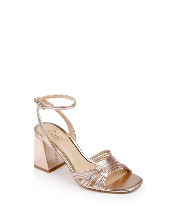 ジュウェルダグレイミシュカ レディース シューズ サンダル ヒール Jewel Badgley Mischka Womens Michelle Evening Block Heel Sandals R