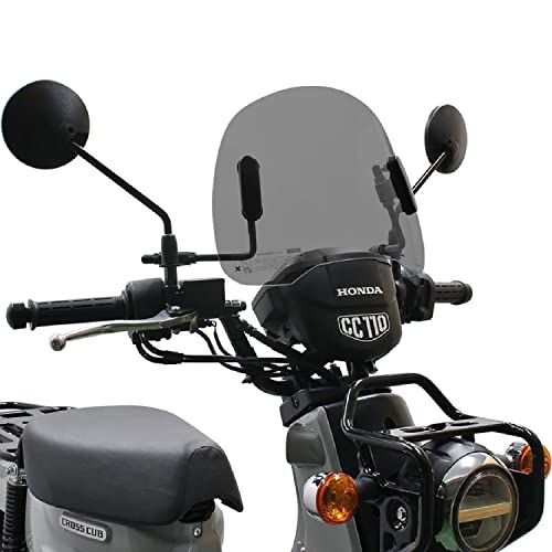【新型クロスカブ JA60専用】アウトスタンディング ショートバイザー SV-JA60-S グレースモークpms