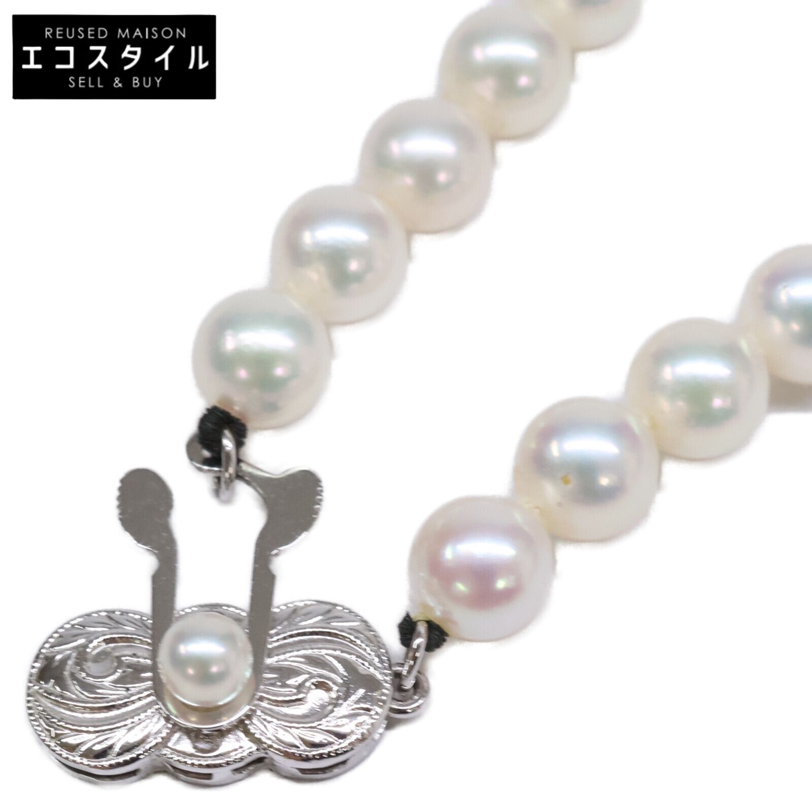 mikimoto ミキモト SIL刻印 6.5mmアコヤパール ネックレス - - メルカリ