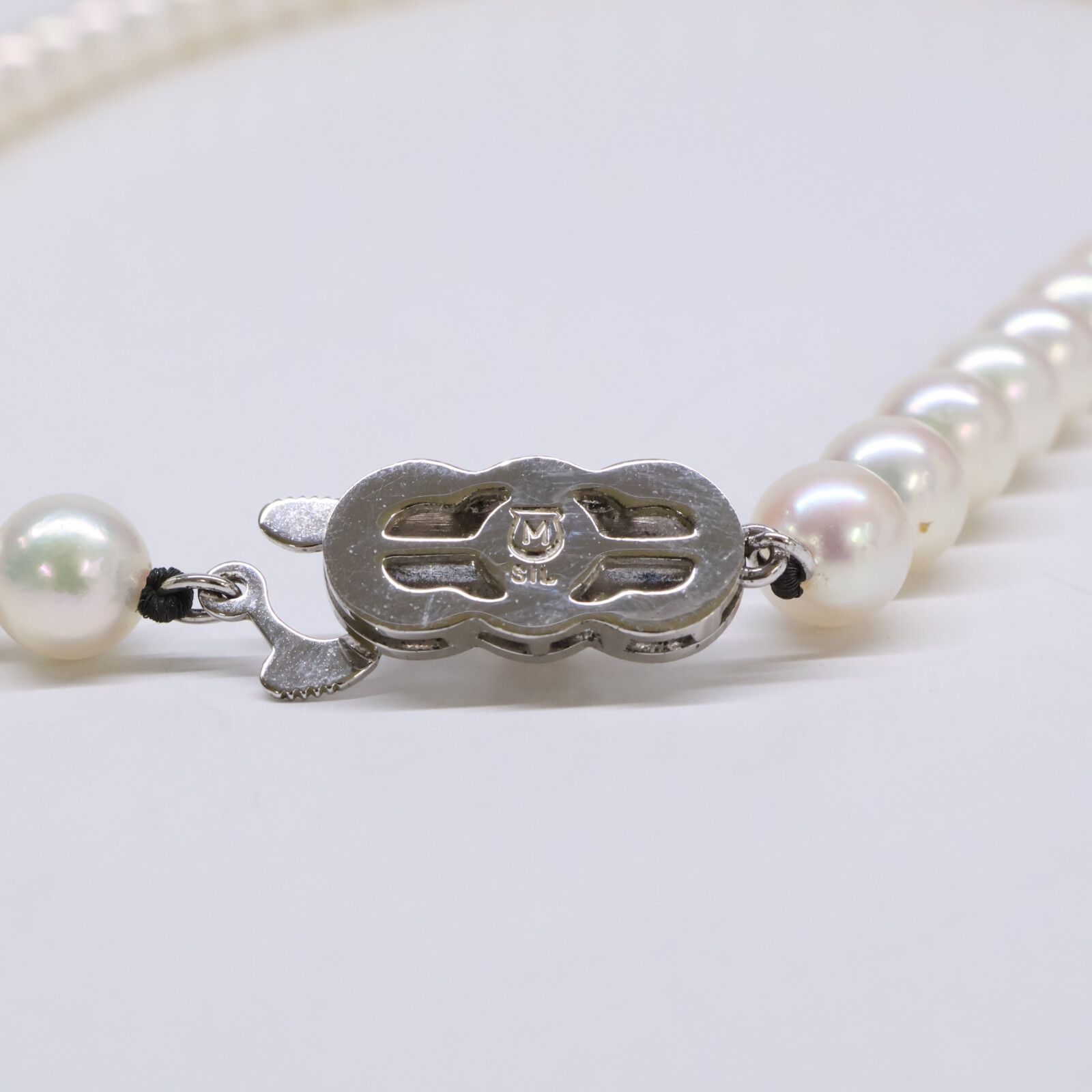 mikimoto ミキモト SIL刻印 6.5mmアコヤパール ネックレス - - メルカリ