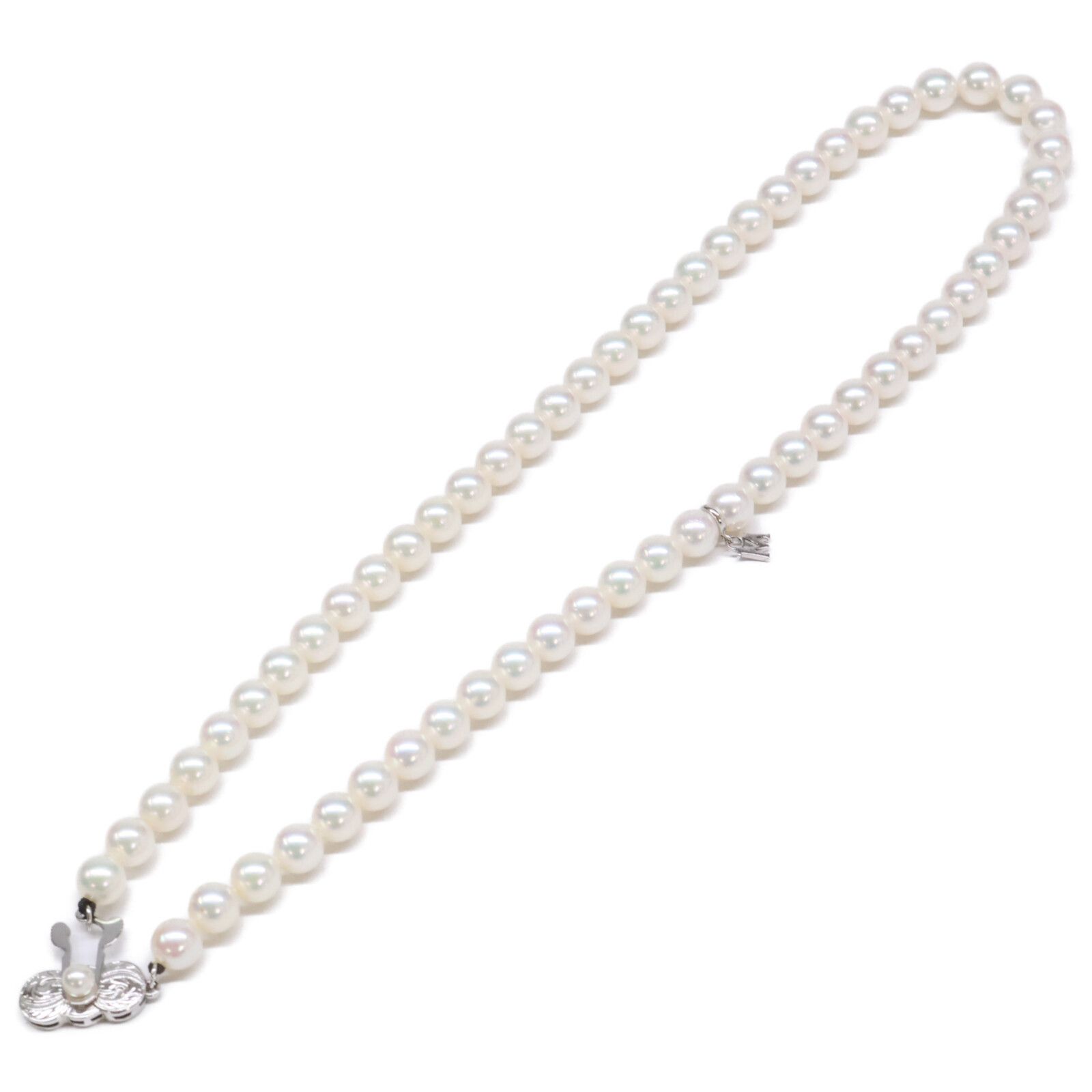 mikimoto ミキモト SIL刻印 6.5mmアコヤパール ネックレス - - メルカリ