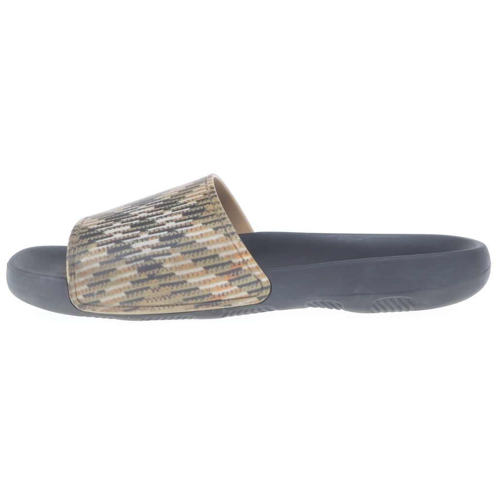 BURBERRY (バーバリー) Dive Check Sandals ダイブ チェック スライド サンダル マルチ