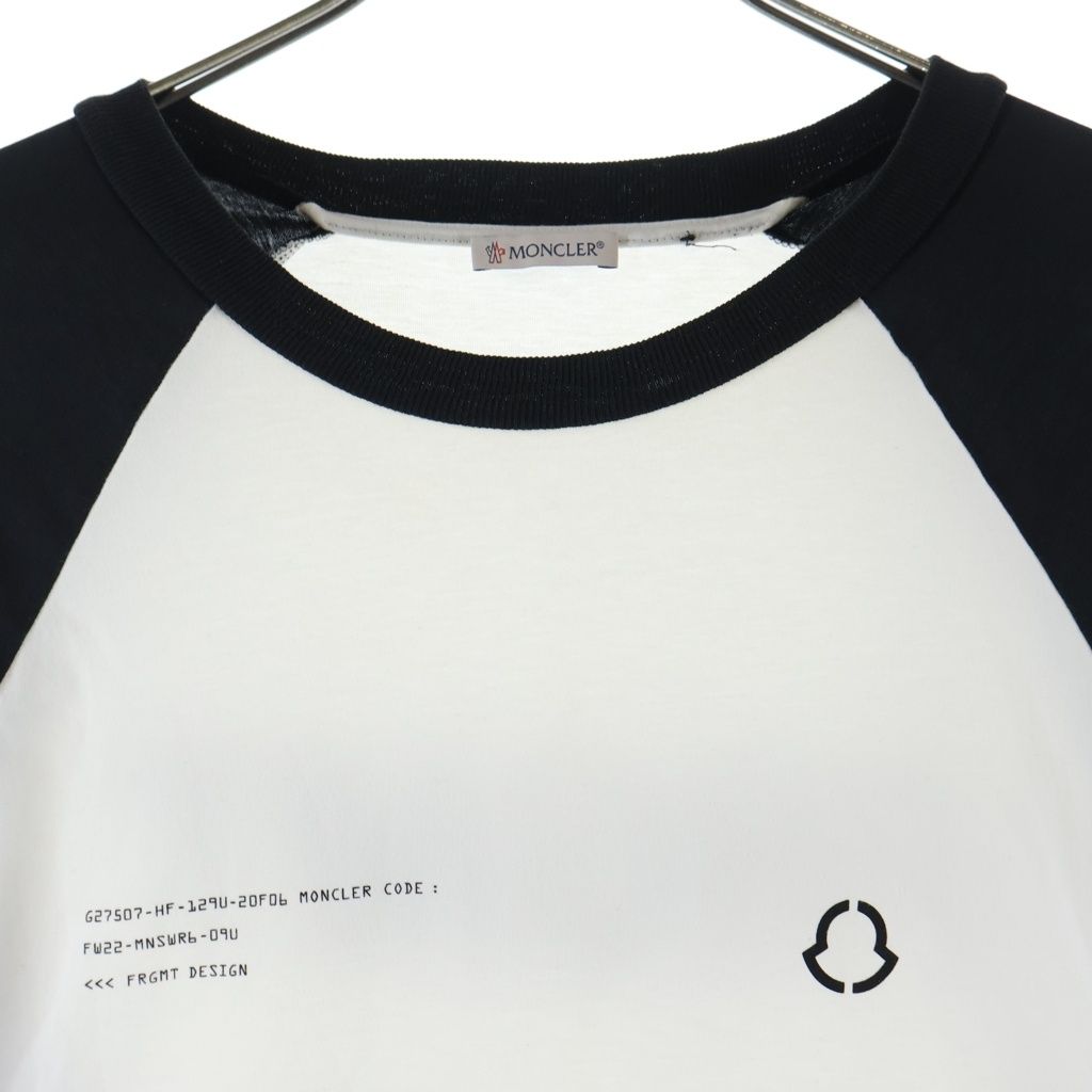 MONCLER 長袖カットソー ラグランスリーブ MONCLER (モンクレール) × FRAGMENT ラグラン クルーネック長袖