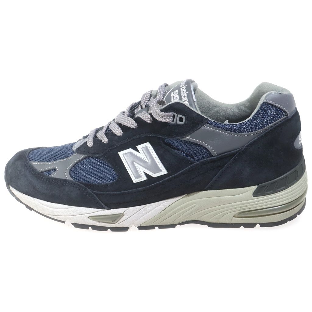 New Balance (New Balance) M991NV Navy Navy Mid-Top Sneakers Gray M991NV