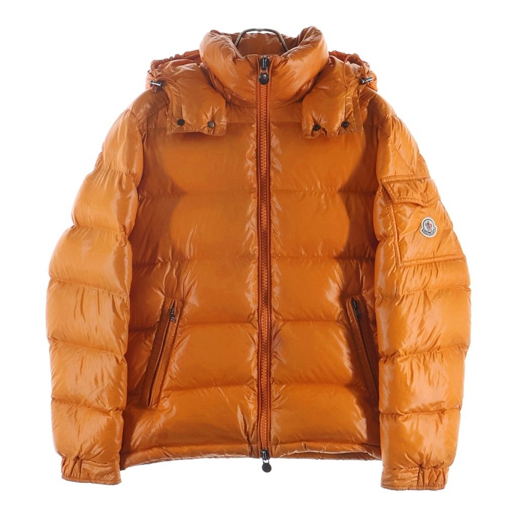 MONCLER (モンクレール) MAYA GIUBBOTTO ジップアップ ダウンジャケット オレンジ D20914036605 68950