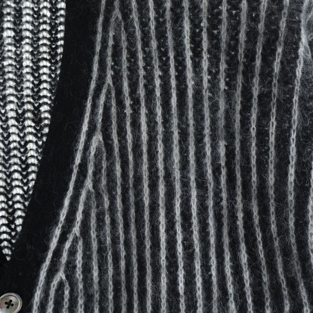 SUPREME (シュプリーム) 25SS 2-Tone Mohair Cardigan ツートーン