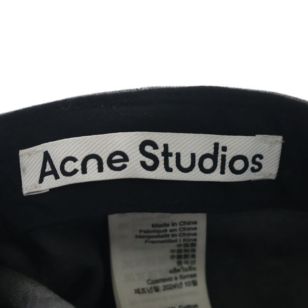 Acne Studios (アクネ ストゥディオズ) ロゴ刺繍 ベースボールキャップ