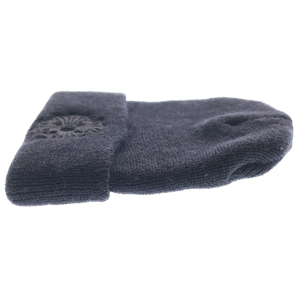CHROME HEARTS (クロムハーツ) WOOL WATCH CAP CHプラス刺繍ウール