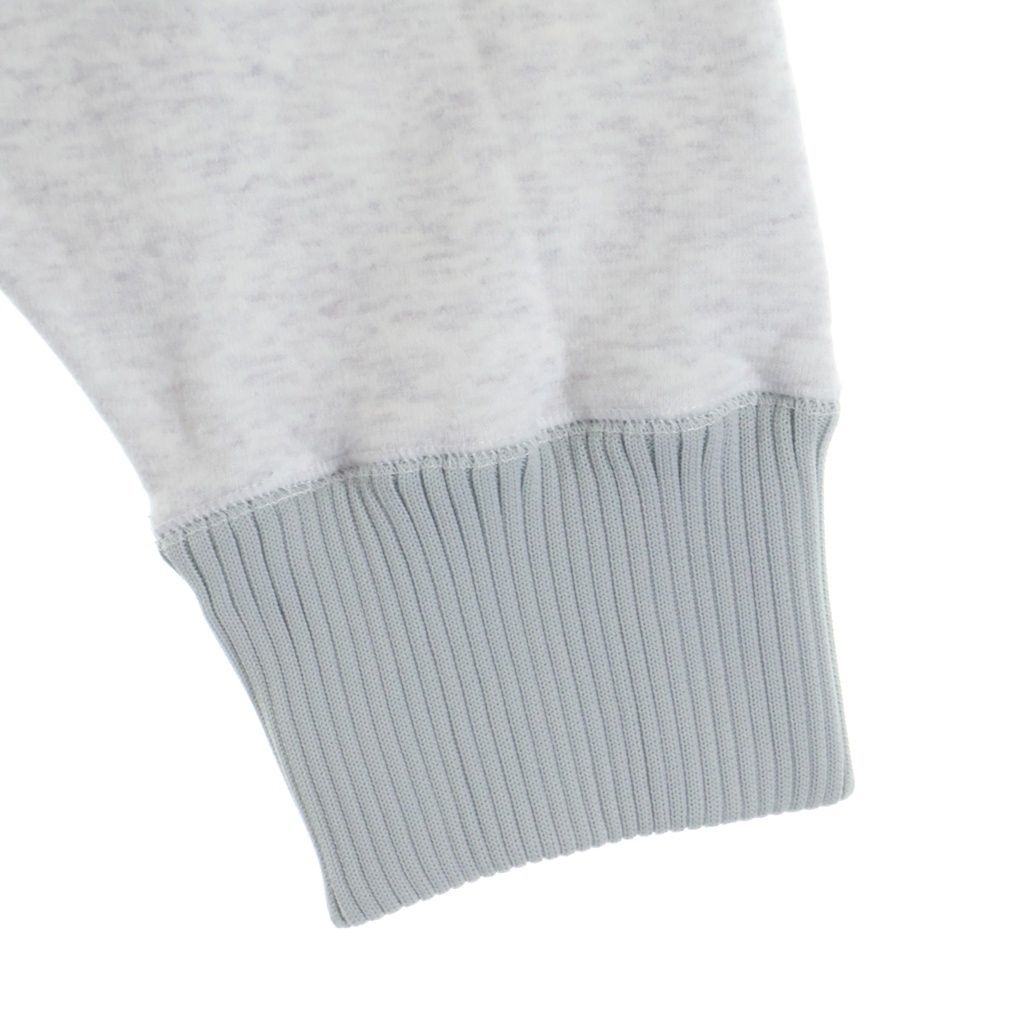 kolor (カラー) 23AW BONDED SWEATSHIRT 襟ドッキング ダンボール
