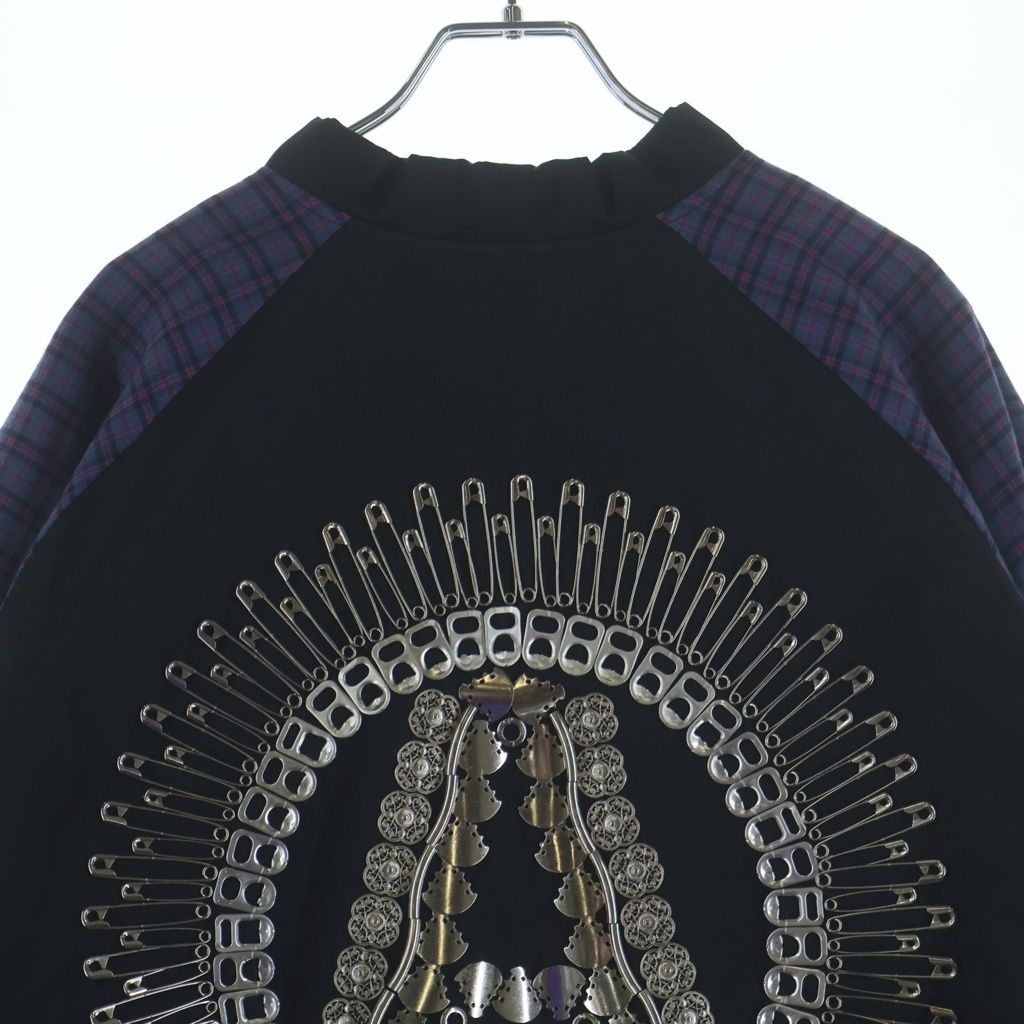 KIDILL (キディル) 19SS PATCH MA-1 ダブルチェック バックデザイン