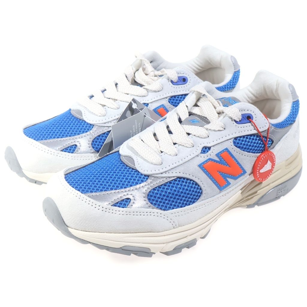 New Balance ニューバランス U993MS ×KITH 993 キス ローカットスニーカー ホーム&アウェイ グレー/ブルー New Balance (ニューバランス) U993MS ×KITH 993 キス ローカット