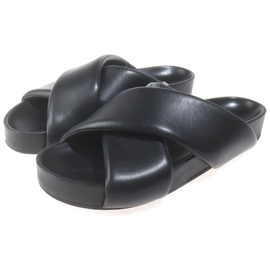 JIL SANDER (ジルサンダー) NAPPA SENTANIL シープ レザー クロス