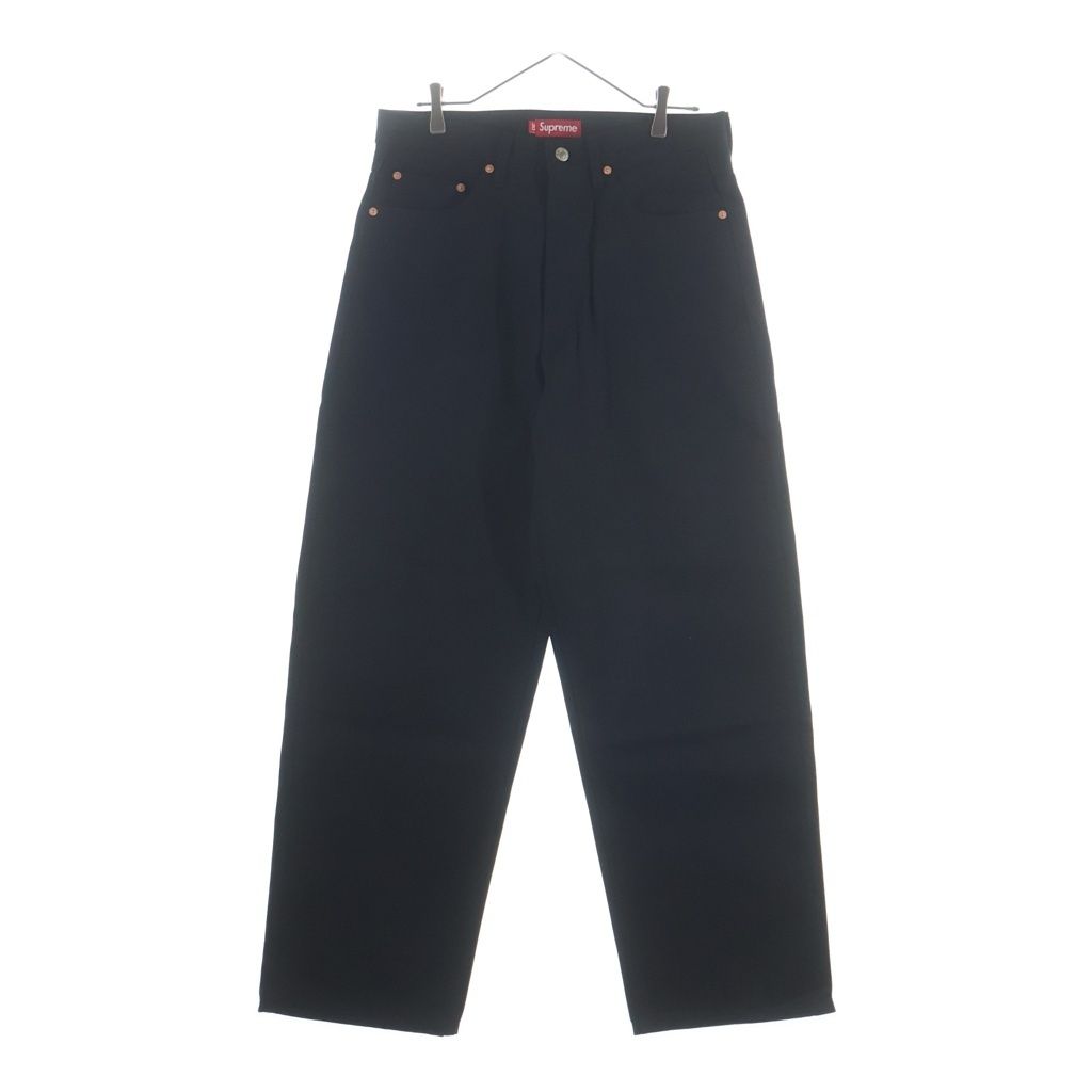 24ss Supreme BaggyJean BLACK バギージーンズ　32 SUPREME (シュプリーム) 24SS Baggy Jean バギージーン ワイドデニム