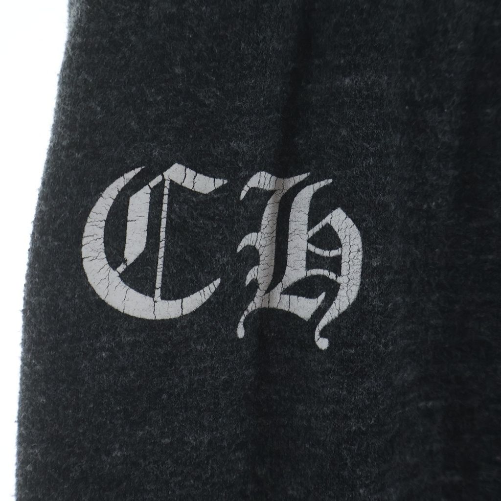 CHROME HEARTS クロムハーツ SWEAT PANTS BSフレア 裾TBARプリント スウェットロングパンツ CHROME HEARTS (クロムハーツ) SWEAT PANTS BSフレア 裾TBARプリント