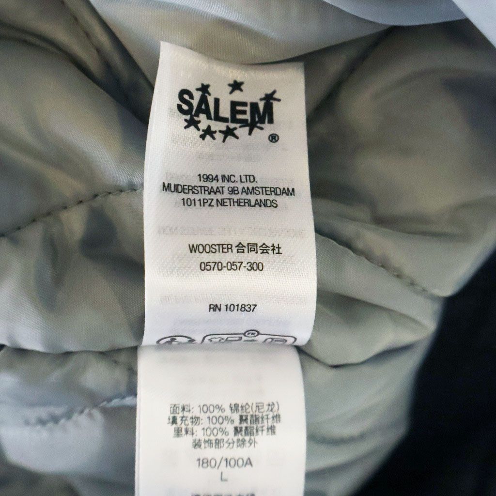 SUPREME (シュプリーム) 26SS × SALEM Half Zip Stadium Jacket