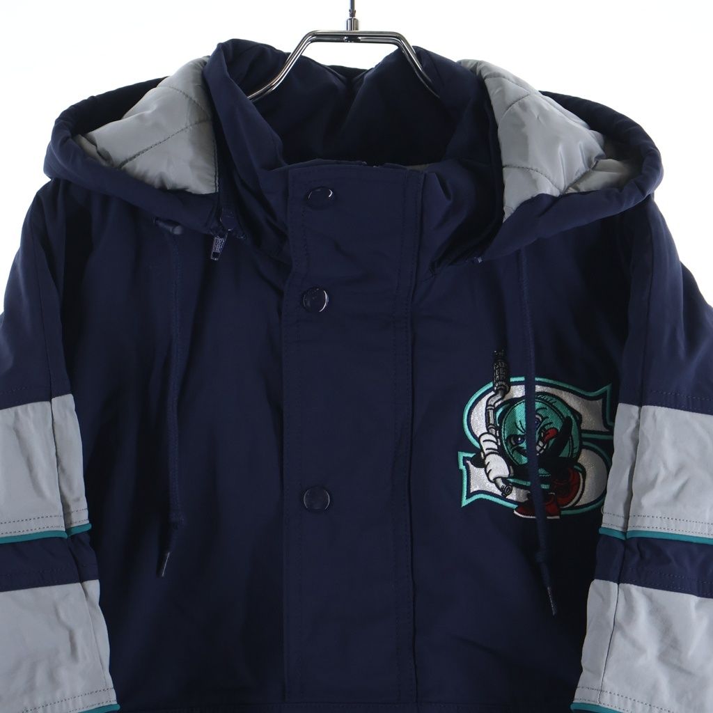 Supreme ミリタリージャケット ファー付き ネイビー SUPREME (シュプリーム) 26SS × SALEM Half Zip Stadium Jacket