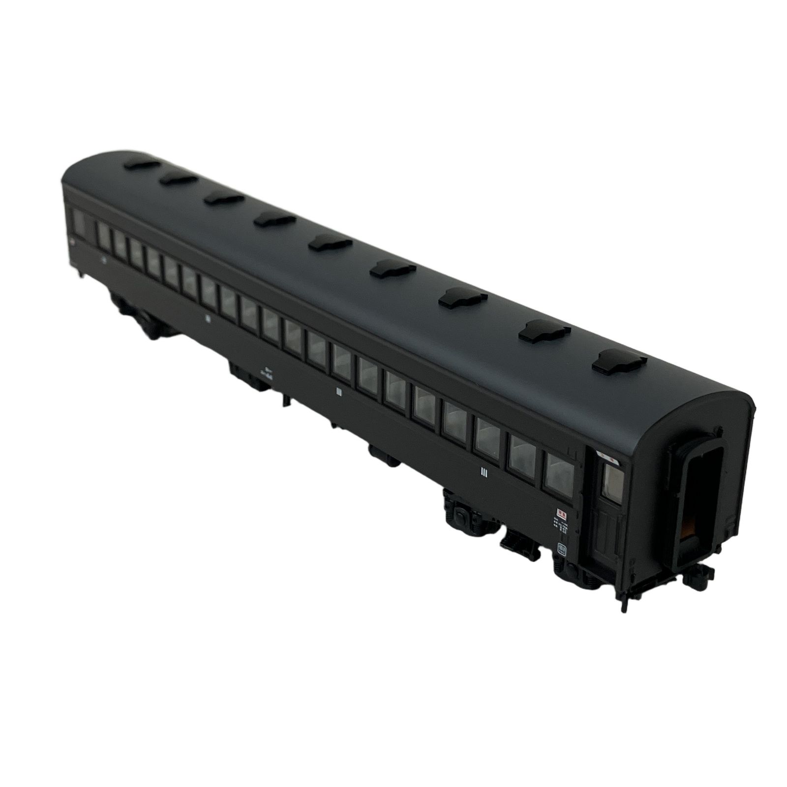 天賞堂 HOゲージ Tenshodo スハ44 ぶどう色1号 特急「はと」増結用 57023 鉄道模型 中古 O11473291