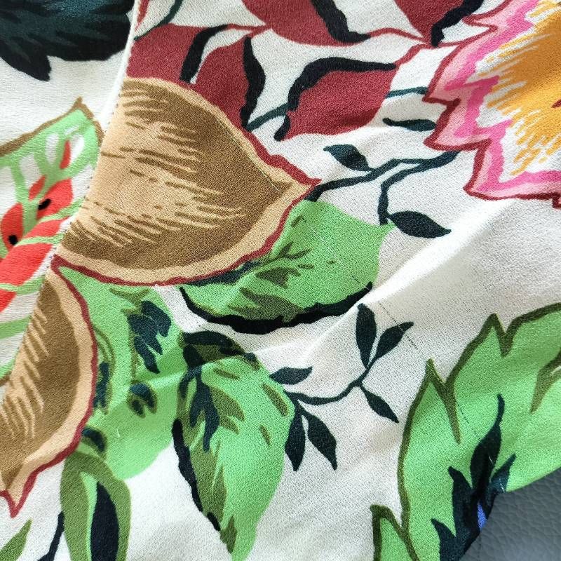 ETRO エトロ フラワープリントマキシシャツドレス マルチカラー 総柄