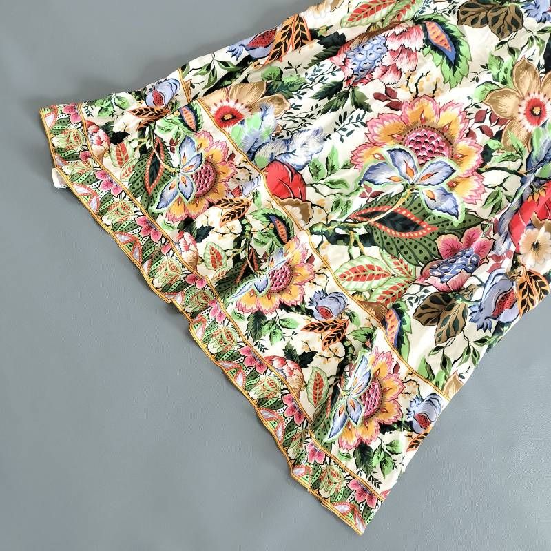 ETRO エトロ フラワープリントマキシシャツドレス マルチカラー 総柄