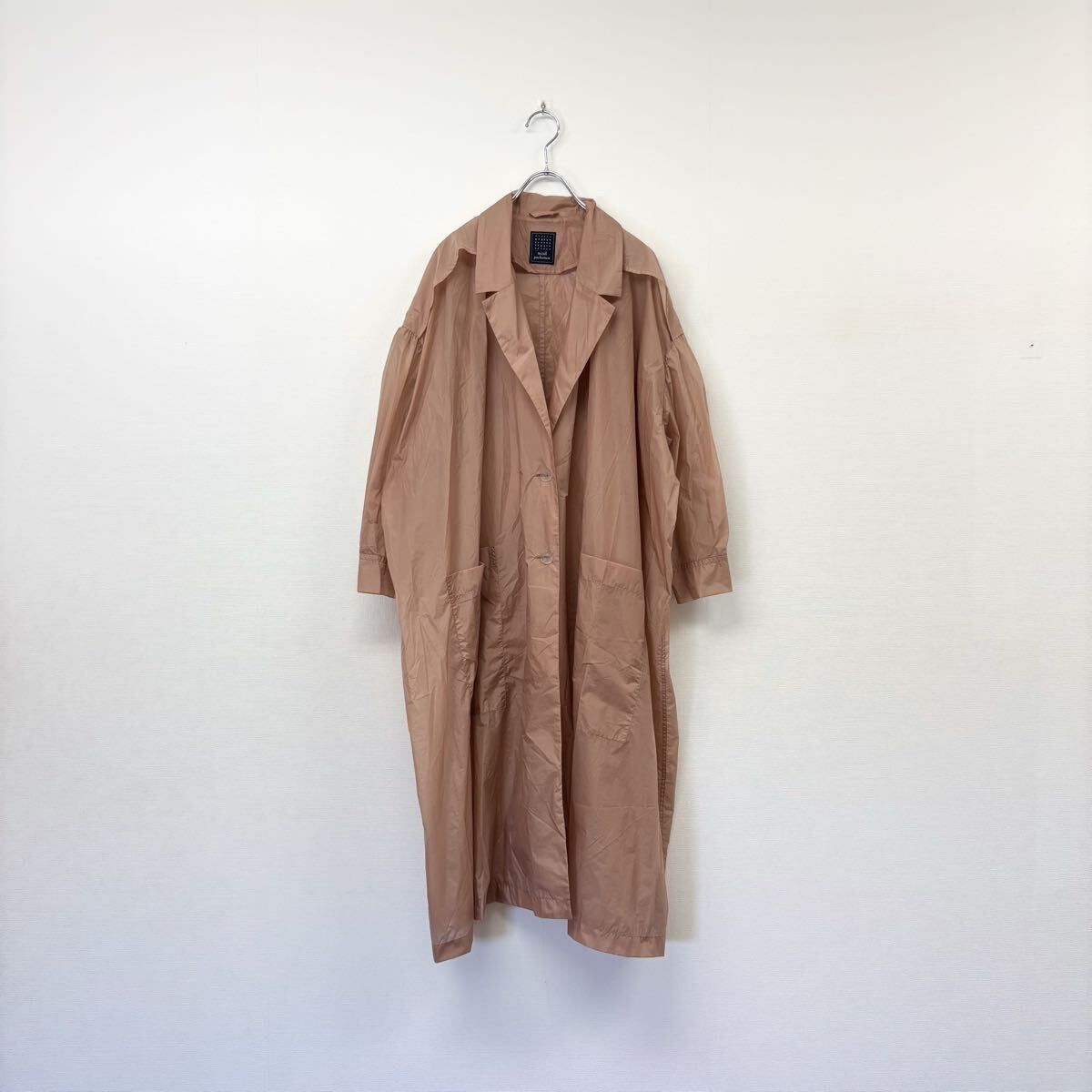 mina perhonen ミナペルホネン CELLOPHANE ナイロン オーバー コート