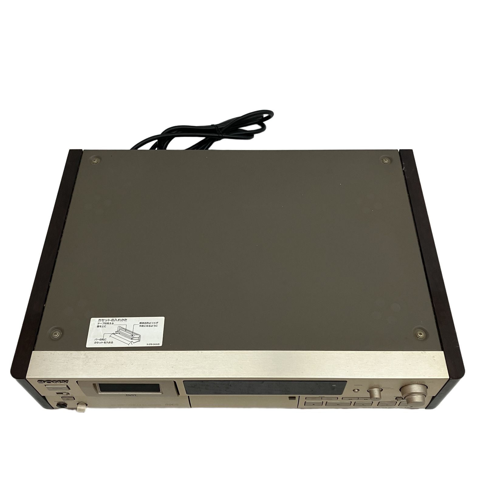SONY DTC-59ES DATデッキ オーディオ 音響機材 ソニー 中古C11355216