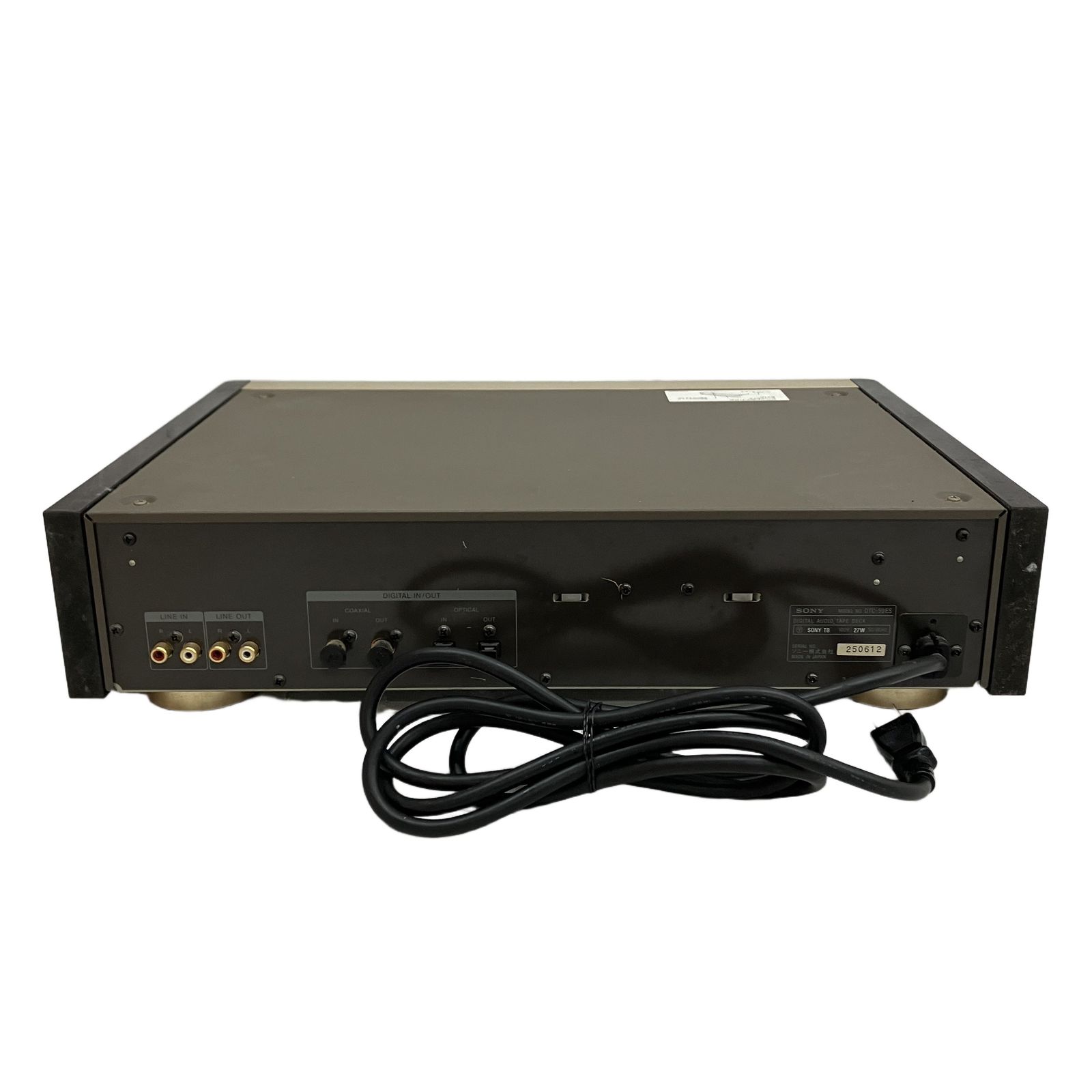 SONY DTC-59ES DATデッキ オーディオ 音響機材 ソニー 中古C11355216