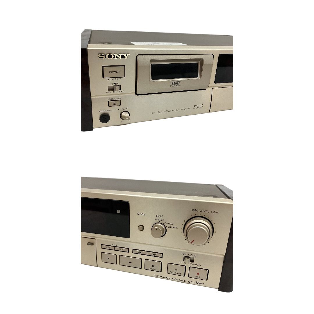 SONY DTC-59ES DATデッキ オーディオ 音響機材 ソニー 中古C11355216