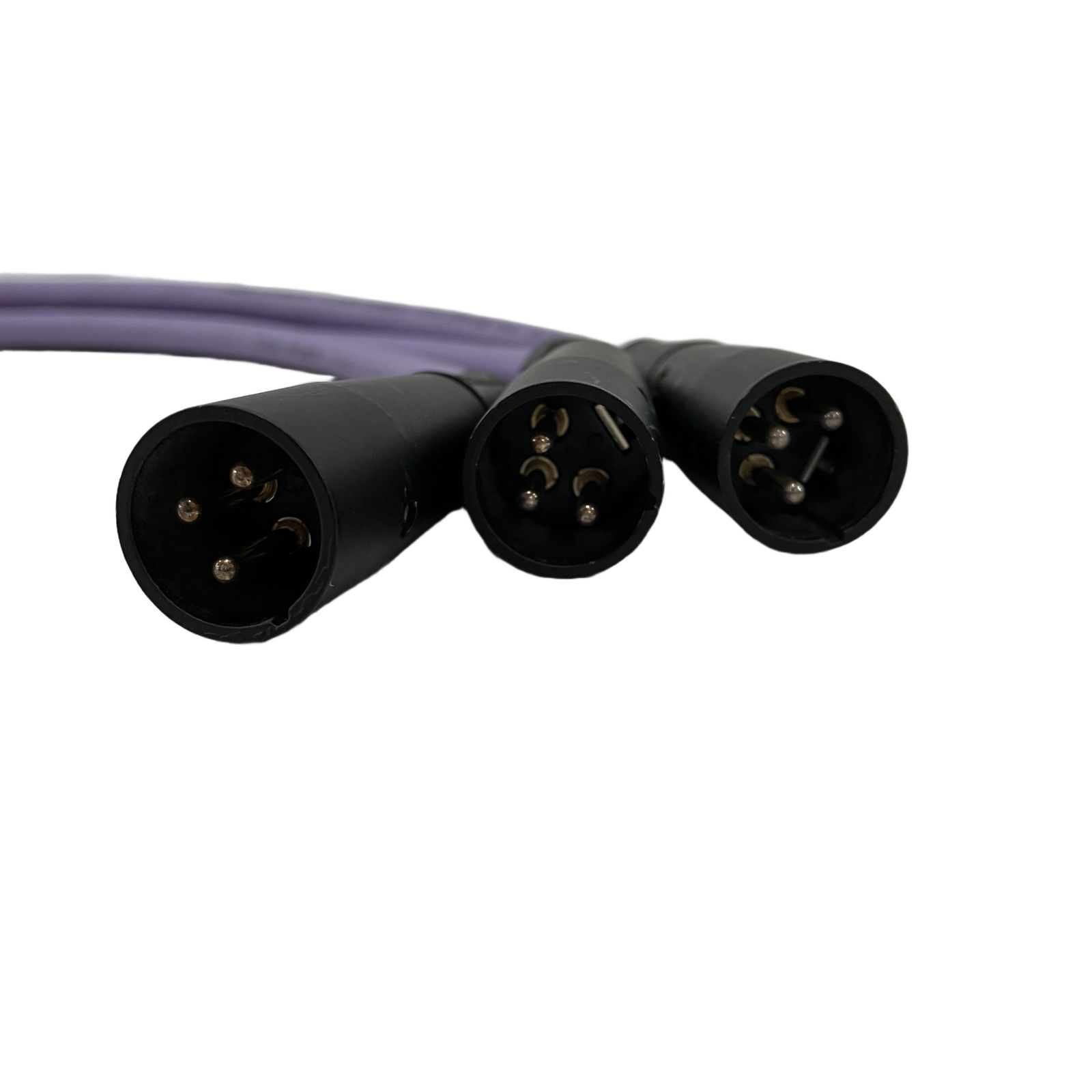 OYAIDE PA-02 XLRケーブル 0.5m 6点セット 音響 オーディオ 中古