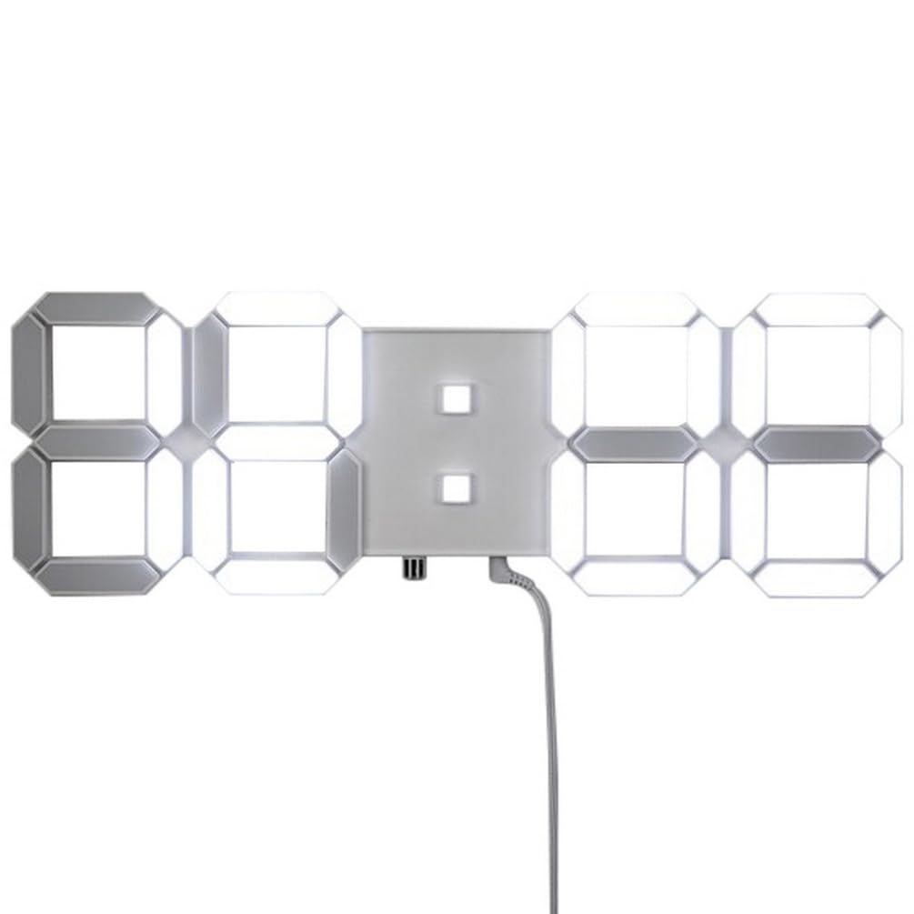 ニトリ(NITORI) 3D文字 LED デジタル 掛け時計 001SL NITORI 8172748 国内発送