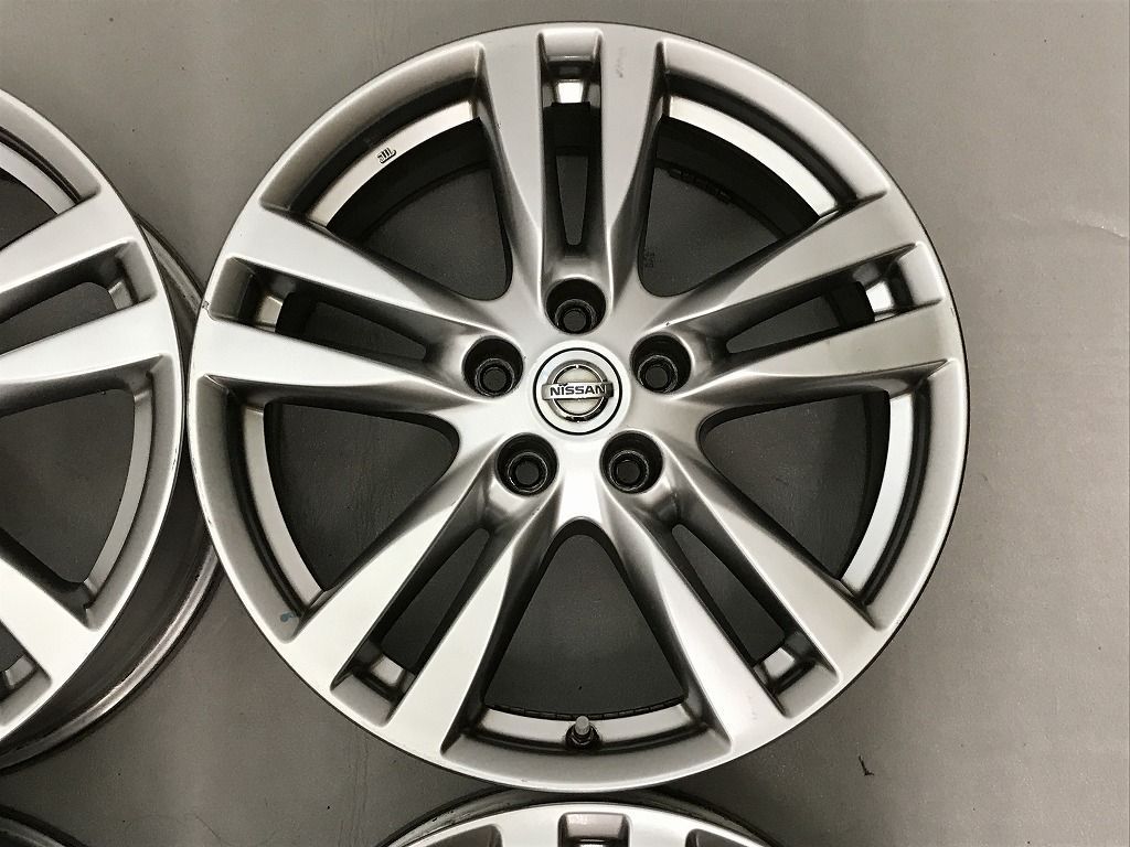 ◎小傷 良品 E52エルグランド 純正 18inc 7.5J +55 114.3/5H 空気圧 