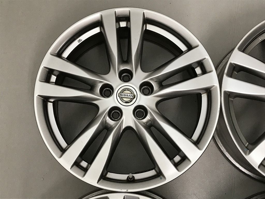 ◎小傷 良品 E52エルグランド 純正 18inc 7.5J +55 114.3/5H 空気圧 