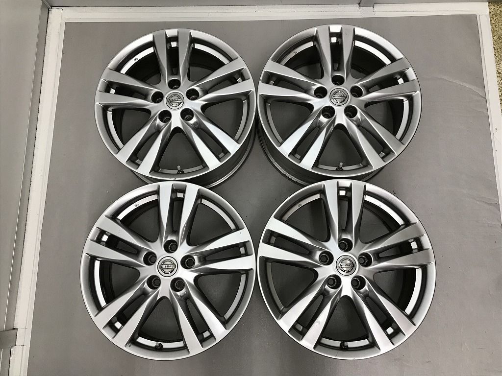 ◎小傷 良品 E52エルグランド 純正 18inc 7.5J +55 114.3/5H 空気圧 