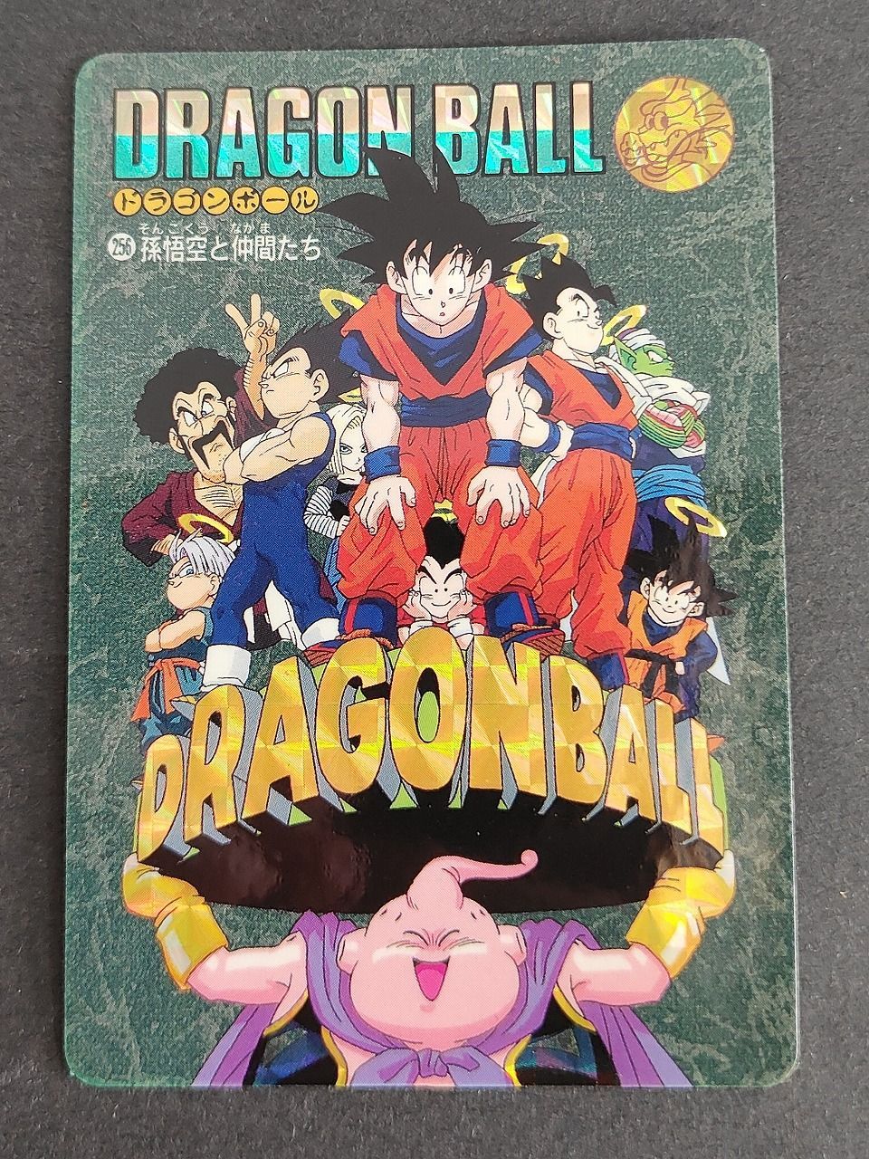 eb446 ドラゴンボールZ ビジュアルアドベンチャー カード 孫悟空と仲間