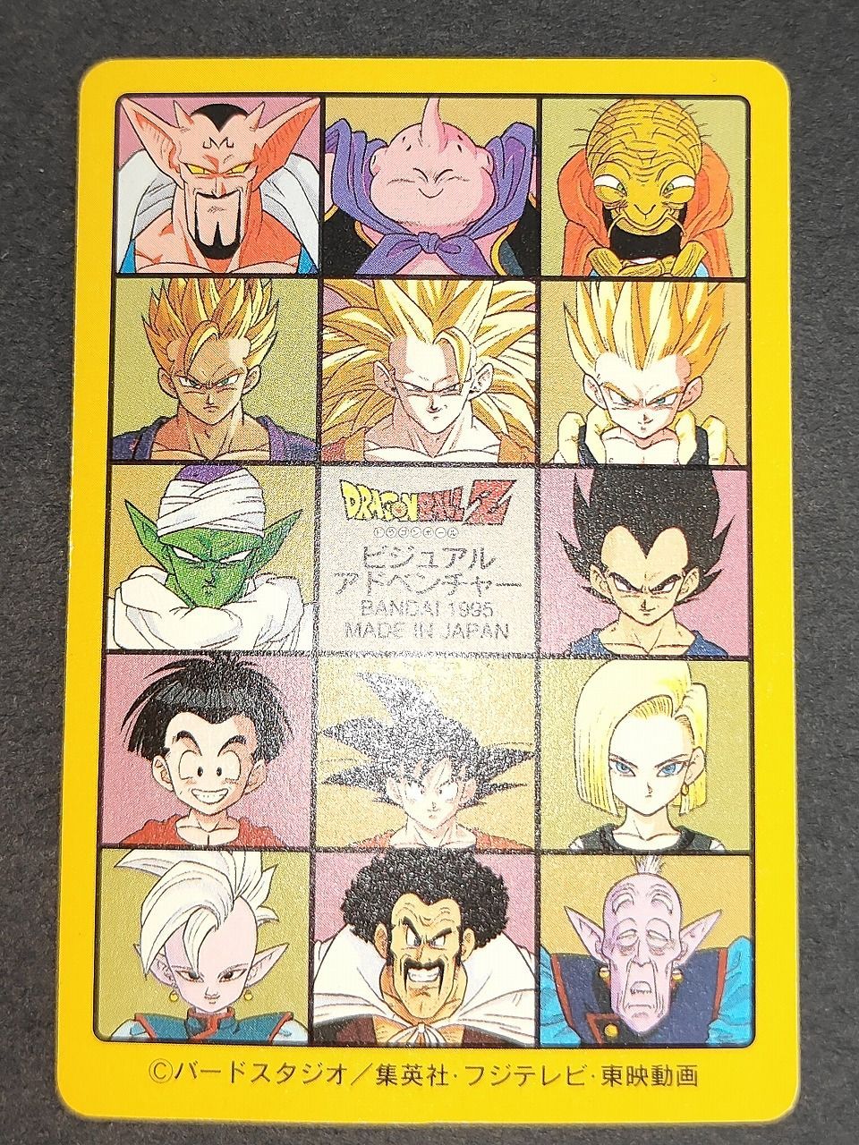 eb446 ドラゴンボールZ ビジュアルアドベンチャー カード 孫悟空と仲間