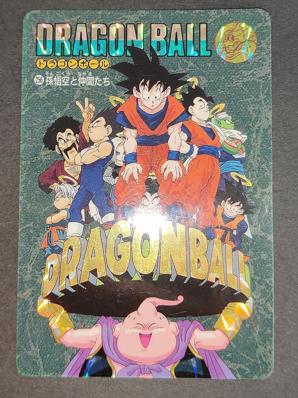 eb446 ドラゴンボールZ ビジュアルアドベンチャー カード 孫悟空と仲間