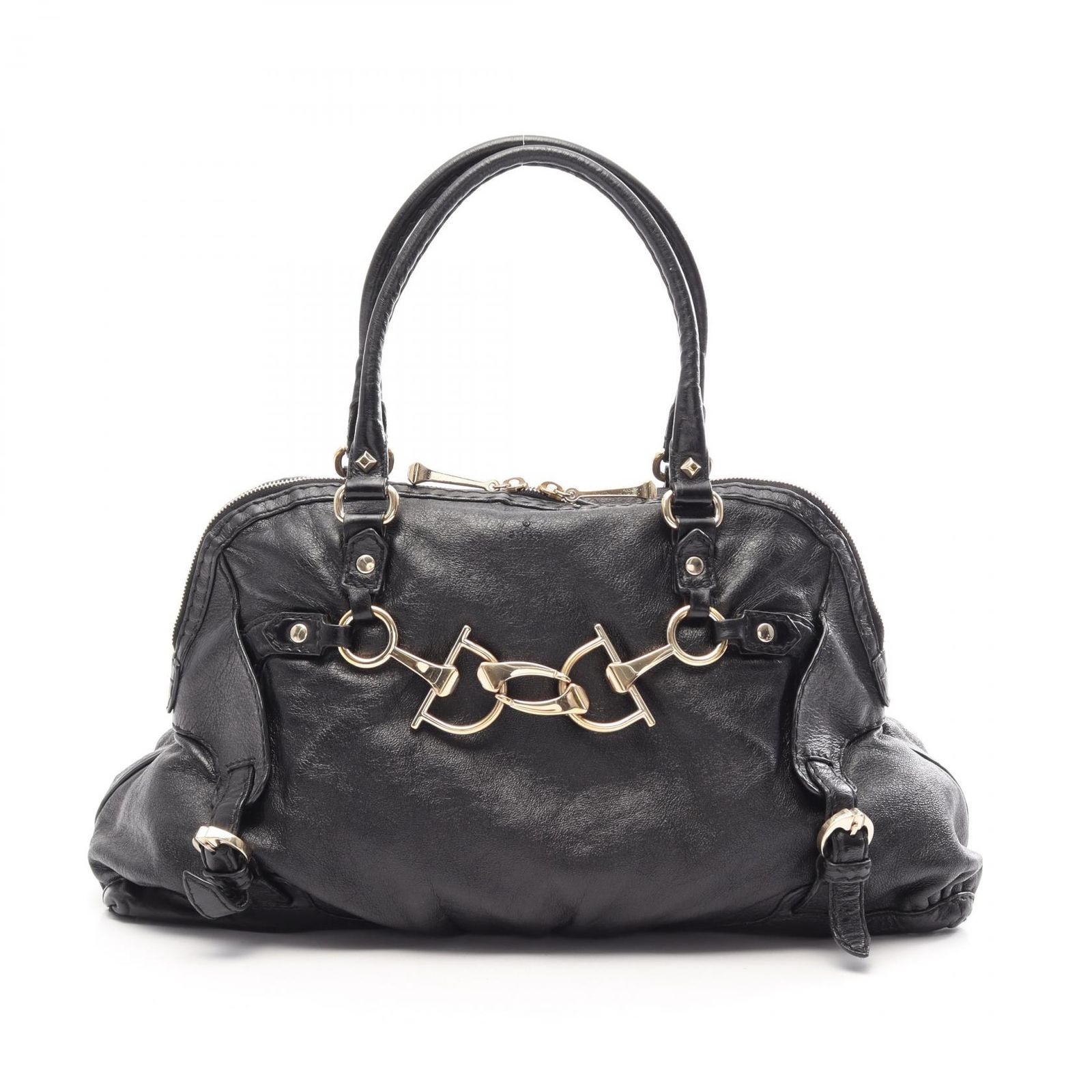 GUCCI グッチ ホースビット ハンドバッグ