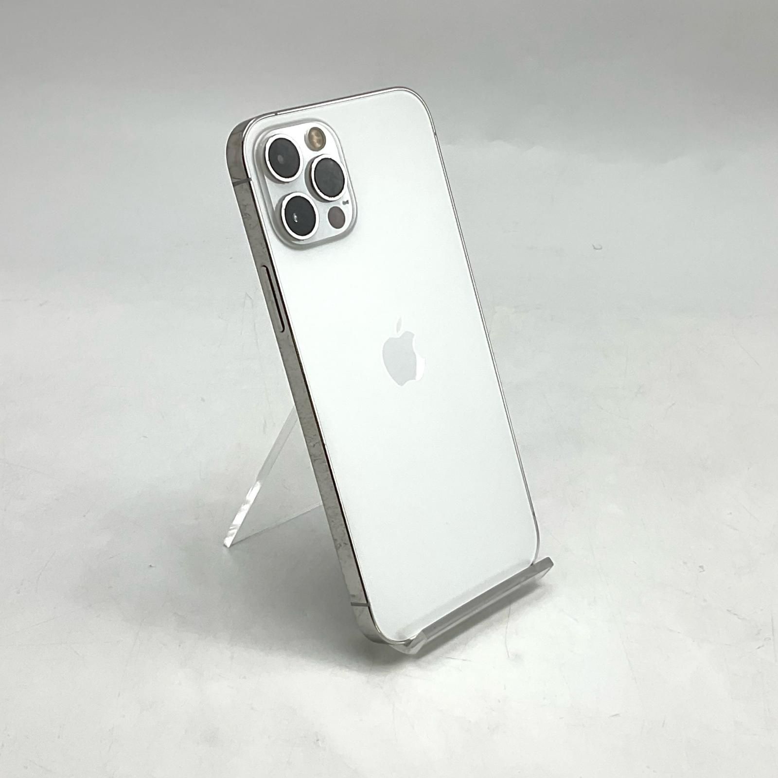 全額返金保証】【最速発送】 iPhone 12 Pro 128GB シルバー au 白ロム
