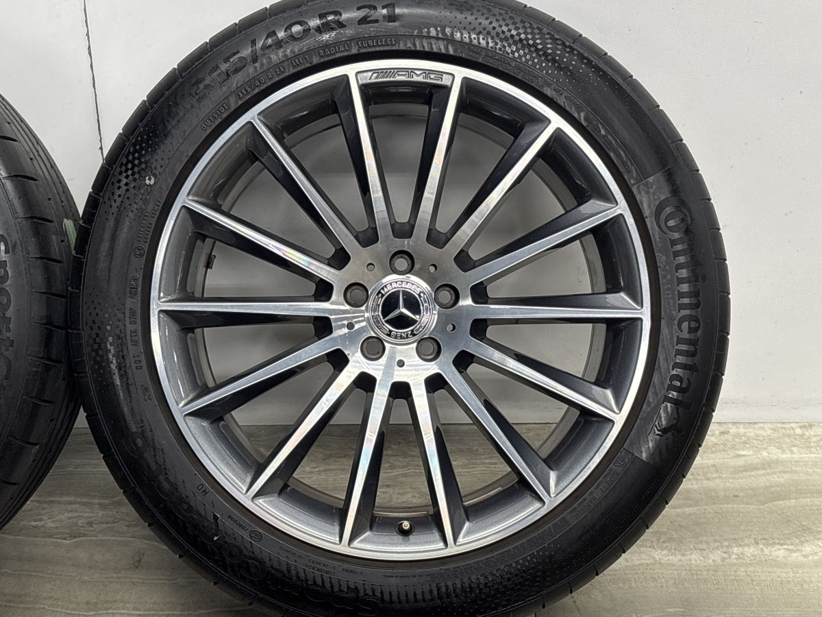 美品】ベンツ W167 GLE 純正 21in 10J+54 11J+49 PCD112 