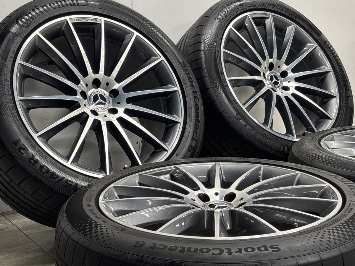 美品】ベンツ W167 GLE 純正 21in 10J+54 11J+49 PCD112 