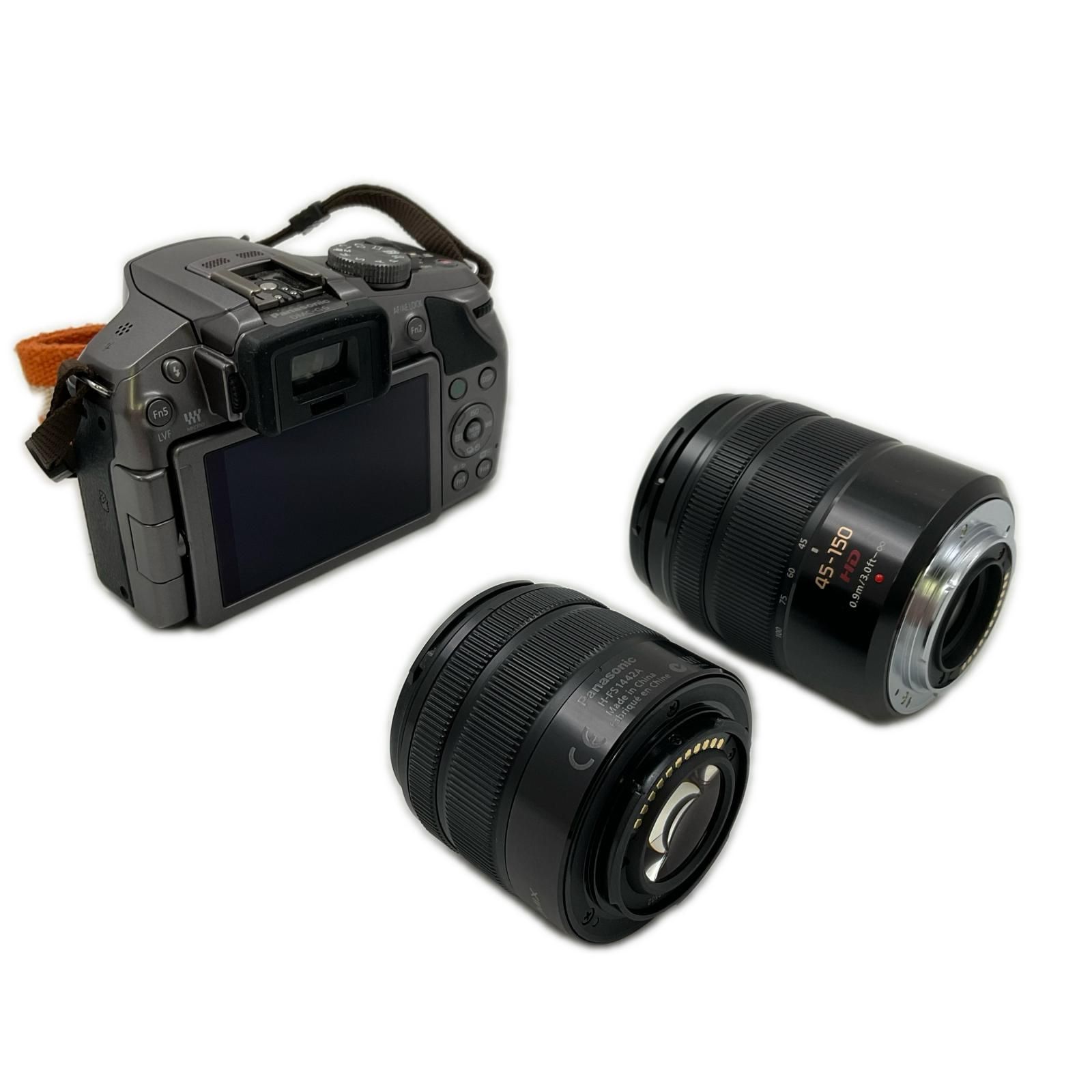 【極美品】パナソニック LUMIX DMC-G6W ダブルズームレンズキット 最速発送】Panasonic デジタル一眼 LUMIX DMC-G6W ダブルズームレンズ