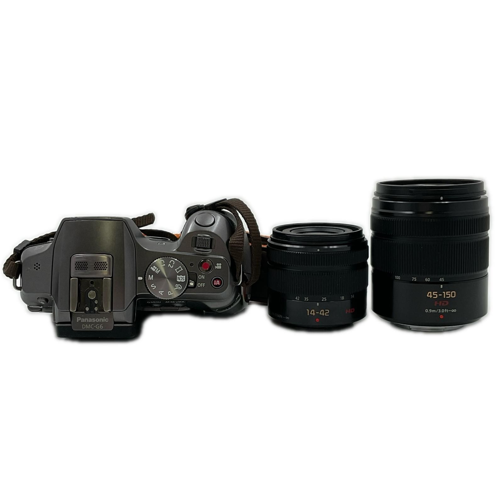 最速発送】Panasonic デジタル一眼 LUMIX DMC-G6W ダブルズームレンズ
