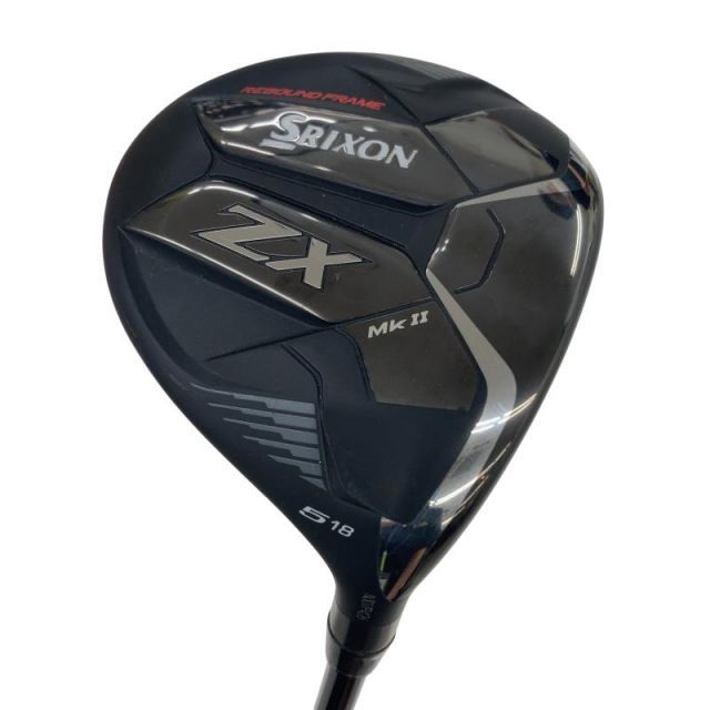 【中古】 ダンロップ SRIXON ZX Mk II 5W フェアウェイウッド FW リシャフト (フレックスその他) メンズ 男性用 右利き 右用 Cランク ゴルフクラブ