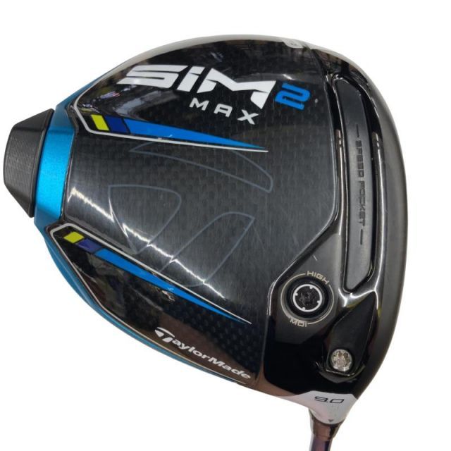 【中古】 テーラーメイド SIM2 MAX 9° ドライバー DR リシャフト (フレックスその他) メンズ 男性用 右利き 右用 Cランク ゴルフクラブ