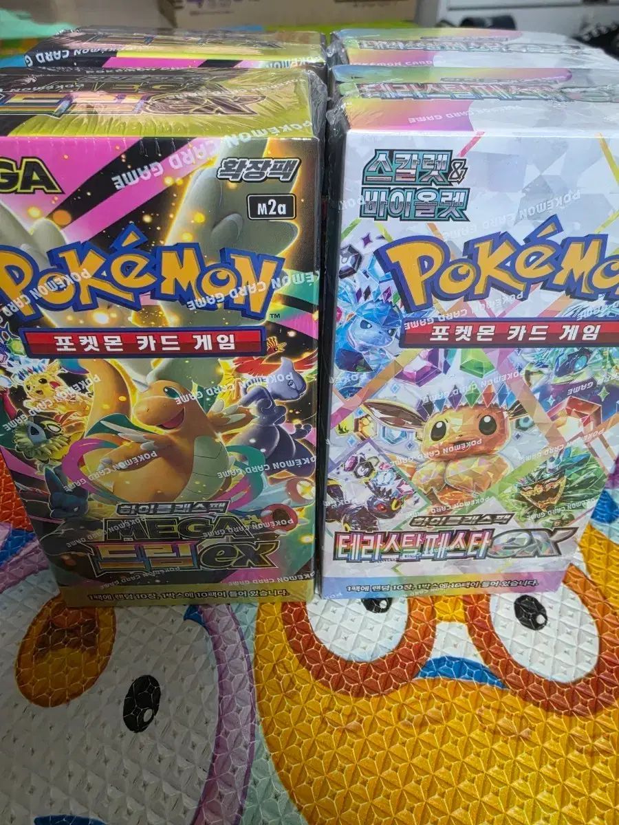 ポケモンカード MEGA ドリーム ex テラスタルフェスタ 4ボックス まとめ 32,479円