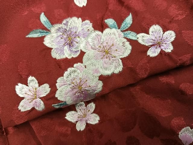 美品2点セット 単衣訪問着&夏帯 蝶と花丸文