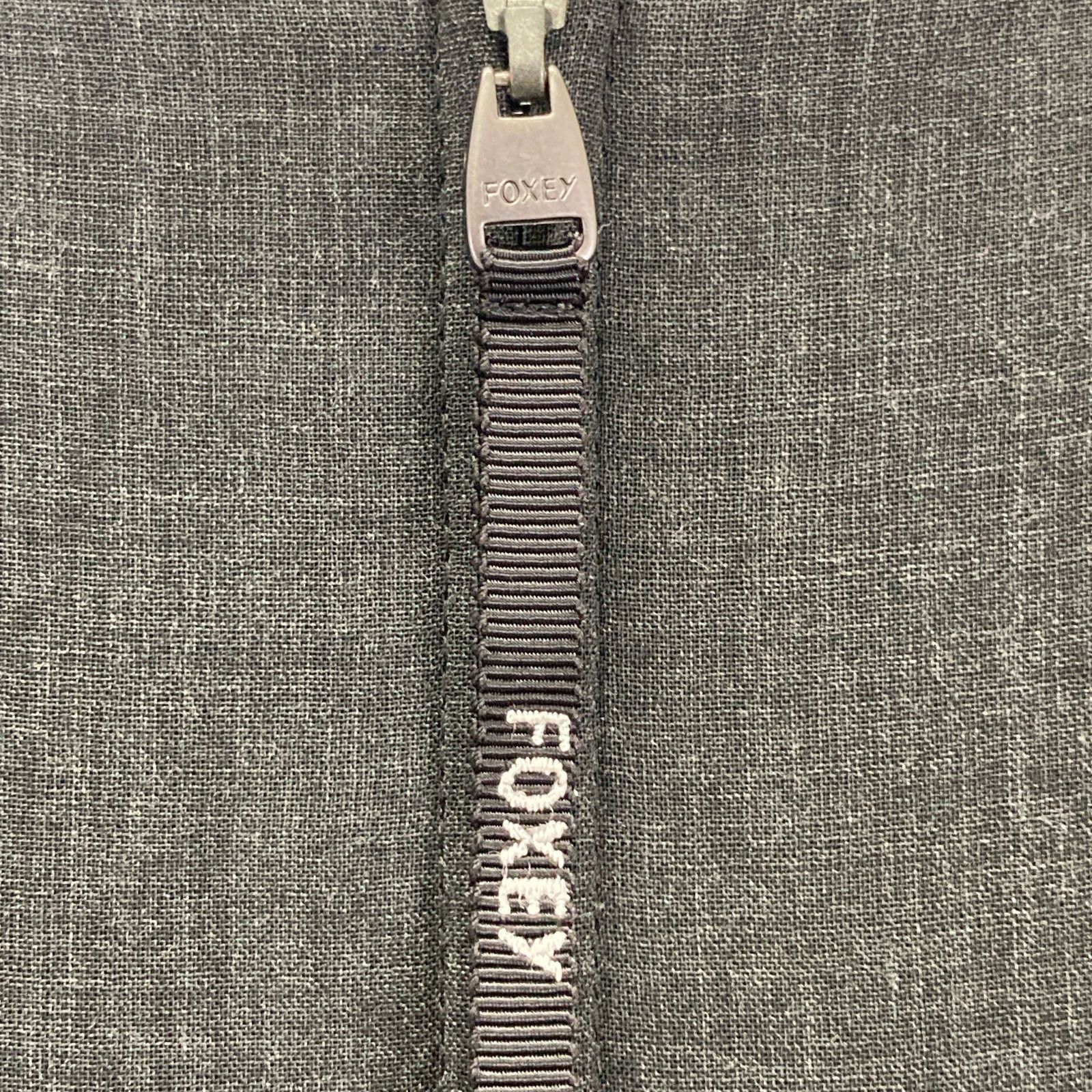 FOXEY NEW YORK フォクシーニューヨーク 35609 グレー ダブルタック